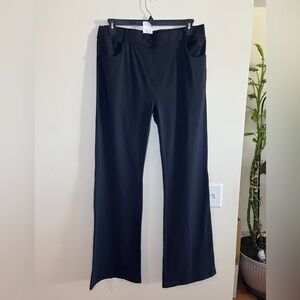 Black Wide-Leg Trousers